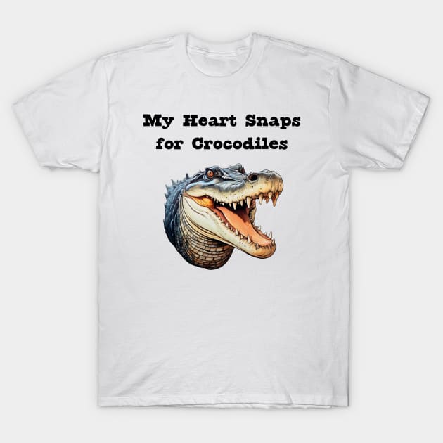 Australian Salt Water Crocodile T-Shirt by dinokate